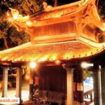 Toàn cảnh Lăng Kinh Dương Vương đêm khai hội rực rỡ